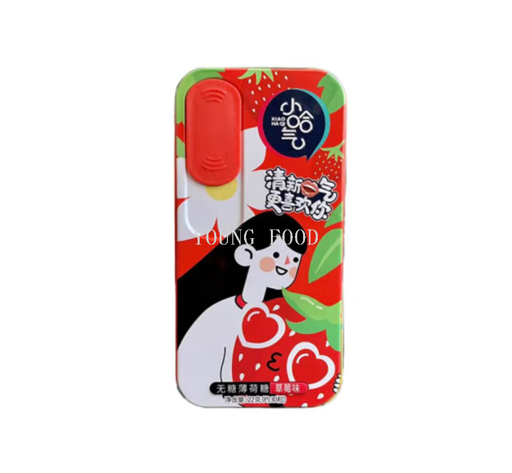 包邮！NAT&FROM口香糖清新口气小哈气无蔗糖水果花香味22g详情4