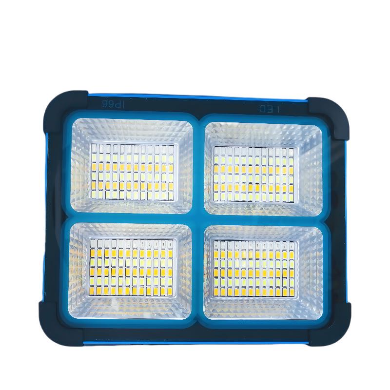 New cross-border solar outdoor lighting fixtures, camping lamps, solar floodlights, environmentally friendly and energy-saving outdoor lighting equipment, emergency lights Specification image