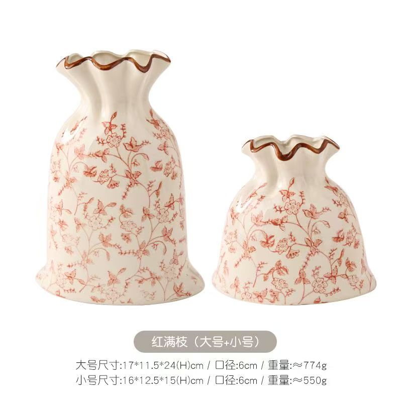 装饰花瓶实物图