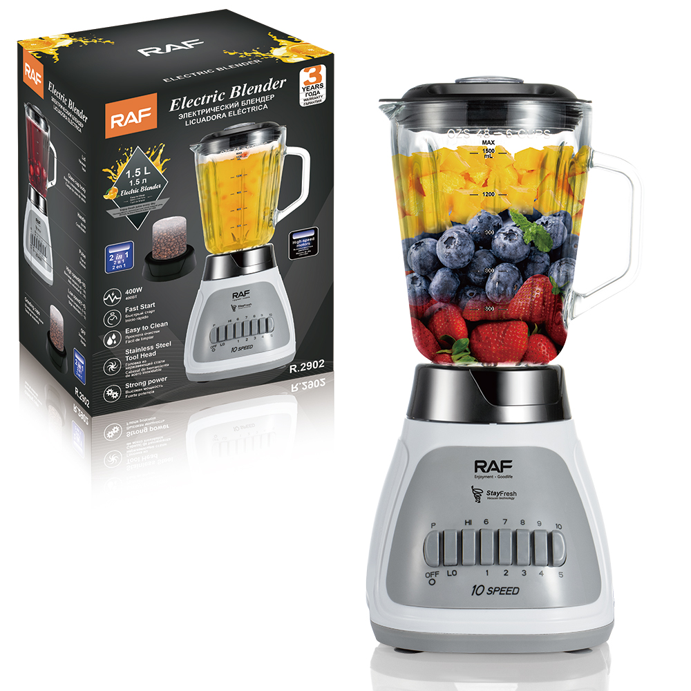 RAF European food machine 1.5L wall breaking machine two-in-one fruit and vegetable juicer Home juice machine Glass juicer details Picture