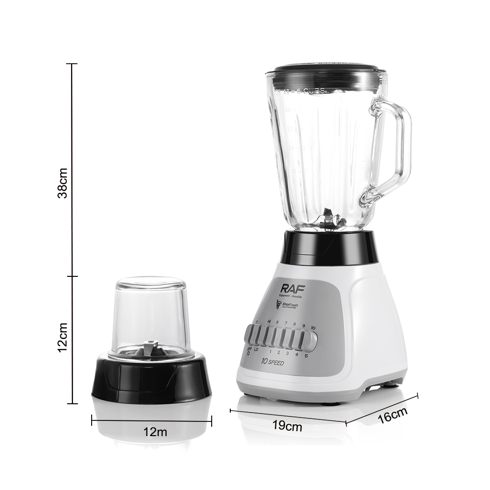 RAF European food machine 1.5L wall breaking machine two-in-one fruit and vegetable juicer Home juice machine Glass juicer Item Picture