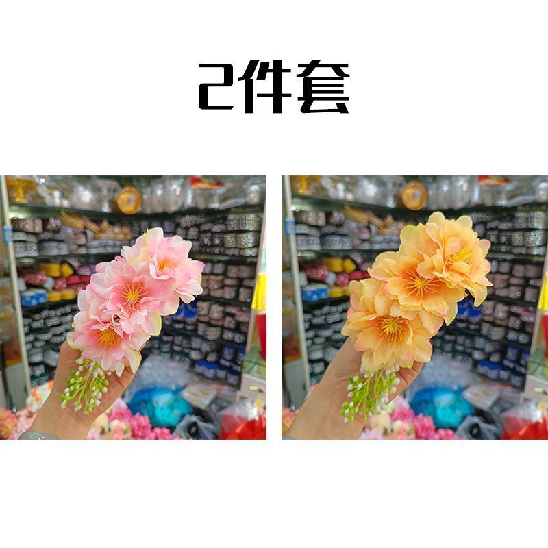 Yunnan Dai ethnic hairpins, hair flowers, hair combs, dance performances, Myanmar, Thailand and Southeast Asian style new children's and adult hair clips detail image 4