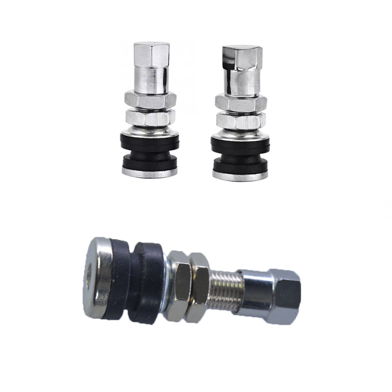 Motorcycle electric vehicle vacuum tire zinc alloy valve nozzle tr161 tire nozzle leakproof inflation valve core
