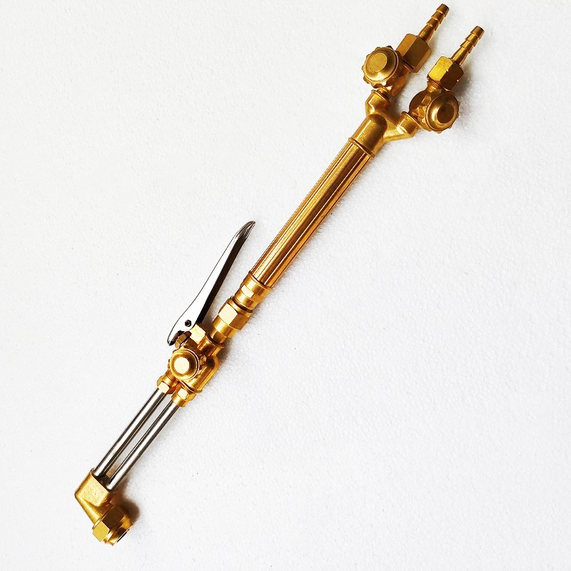 厂家批发外贸美式80V全铜射吸式压把式割炬割枪00