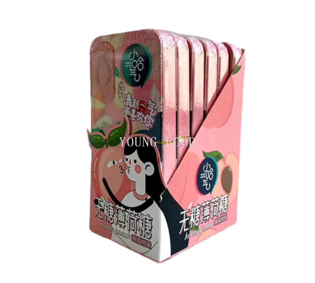 包邮！NAT&FROM口香糖清新口气小哈气无蔗糖水果花香味22g详情2