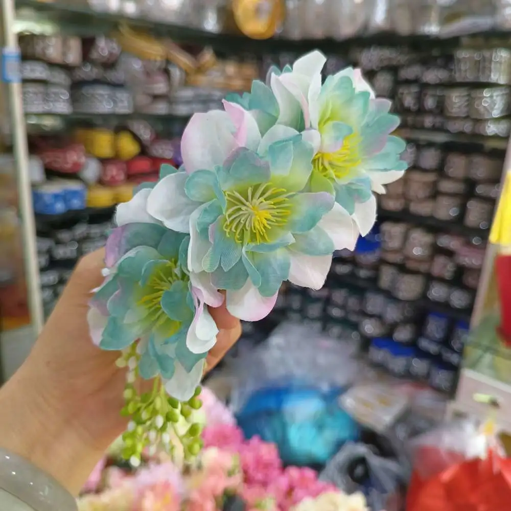 Yunnan Dai ethnic hairpins, hair flowers, hair combs, dance performances, Myanmar, Thailand and Southeast Asian style new children's and adult hair clips detail image 5