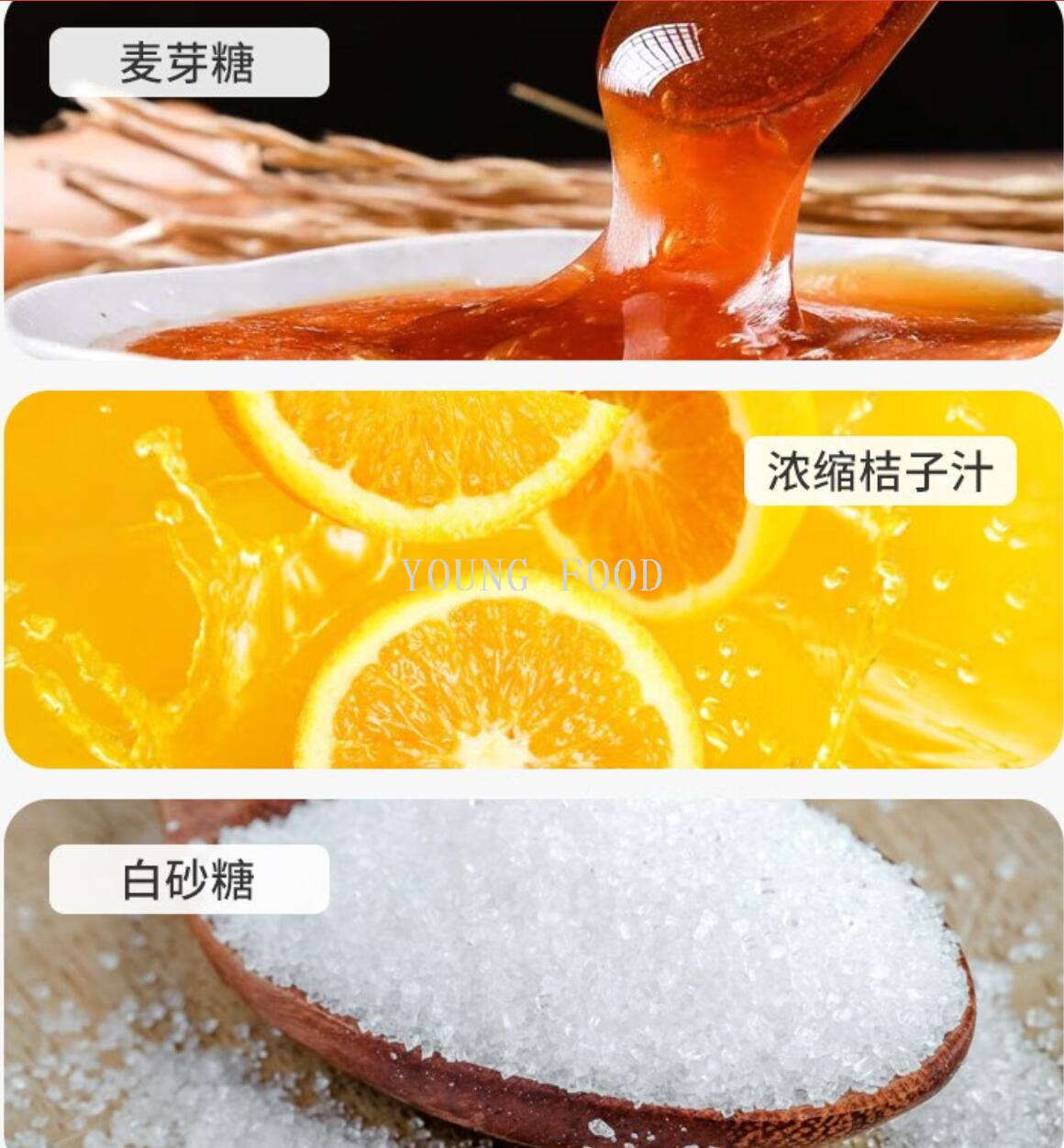 包邮！日本进口丸川橙子味口香糖130g GONGOLI口气爆香零食穿戴甲详情15