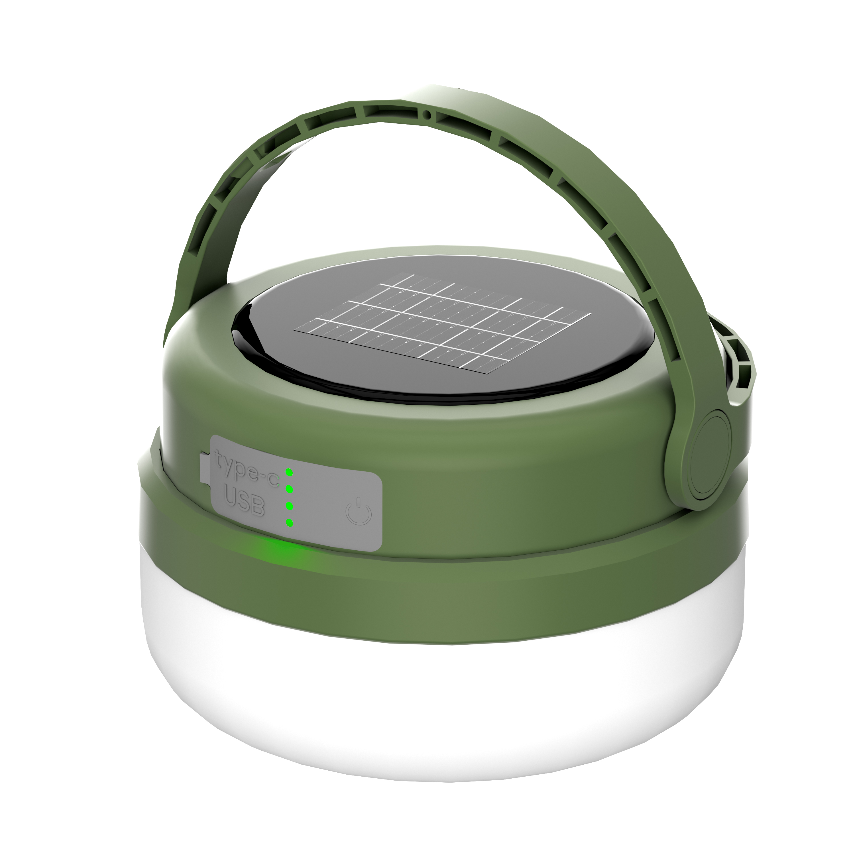 Outdoor portable LED searchlight, camping lamp, high-brightness and long-lasting, essential tools for night fishing and camping, mosquito repellent lamp, solar lighting lamp, solar lamp for outdoor use