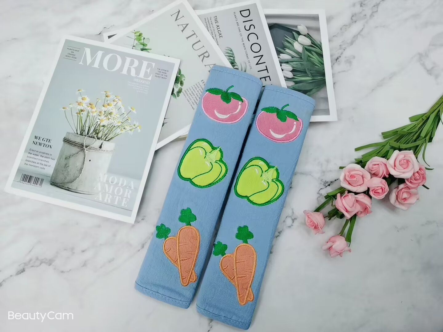 双开门冰箱把手套烤箱微波炉门把手保护套拉手扶手保护套汽车安全带保护套一对装可拆卸厨房用品产品图