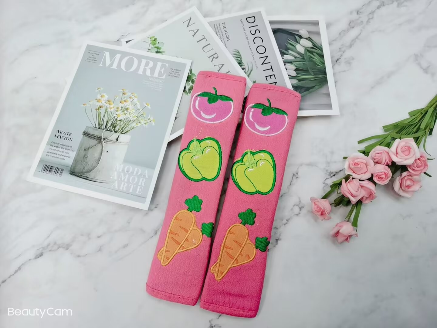 双开门冰箱把手套烤箱微波炉门把手保护套拉手扶手保护套汽车安全带保护套一对装可拆卸厨房用品图