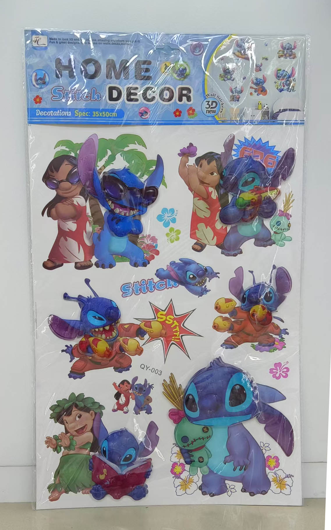 QY史迪仔层层贴细节图