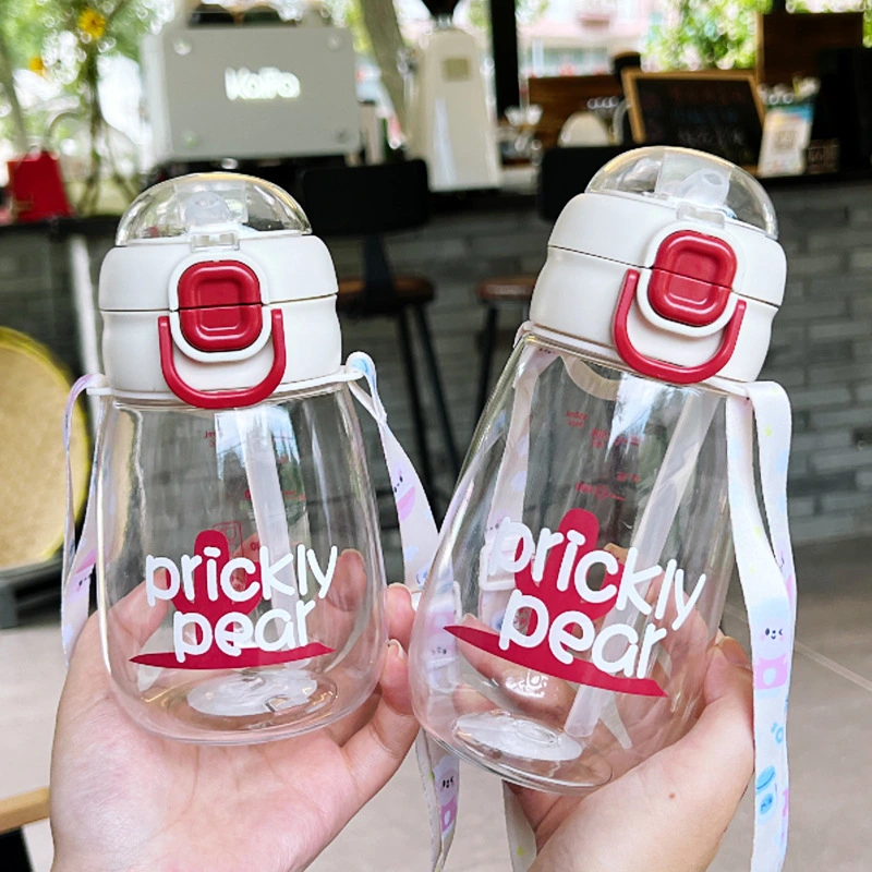 X152-XBD-2020 New Cartoon Cute Children's water Cup, kindergarten double-drinking cup with straw, student Super detail image 14