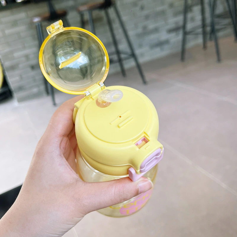 X152-XBD-2020 New Cartoon Cute Children's water Cup, kindergarten double-drinking cup with straw, student Super detail image 12