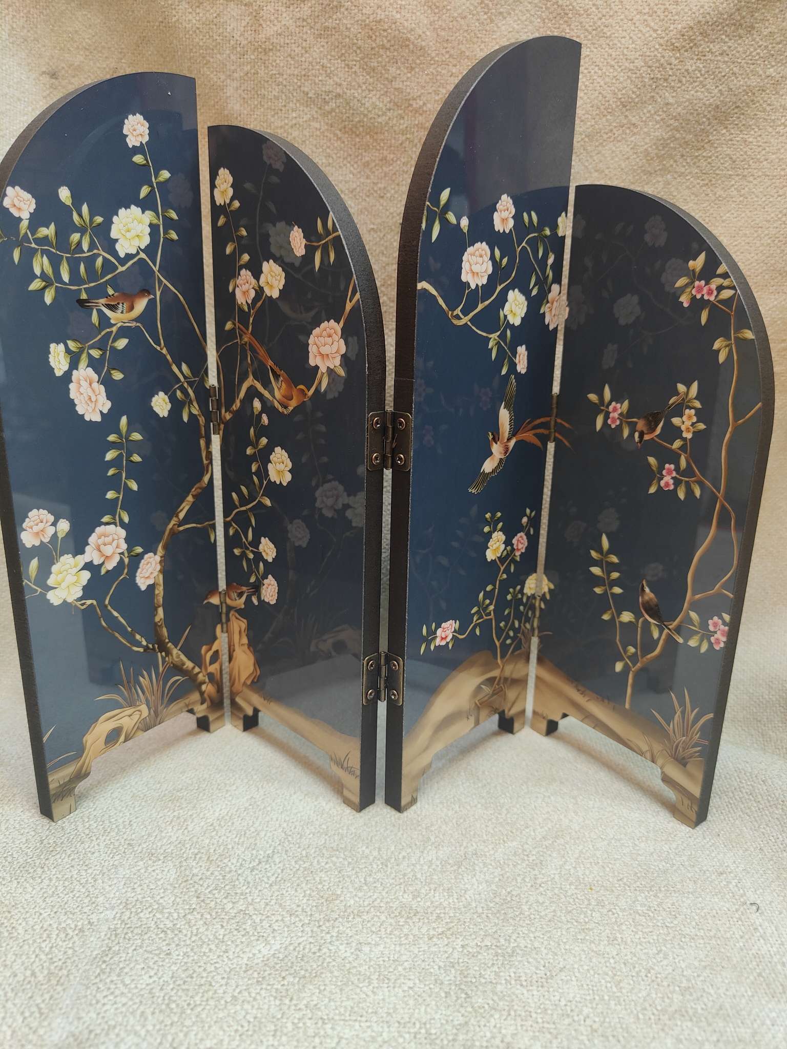 漆器异状新款密度板小屏风可混装可来图定做详情图2