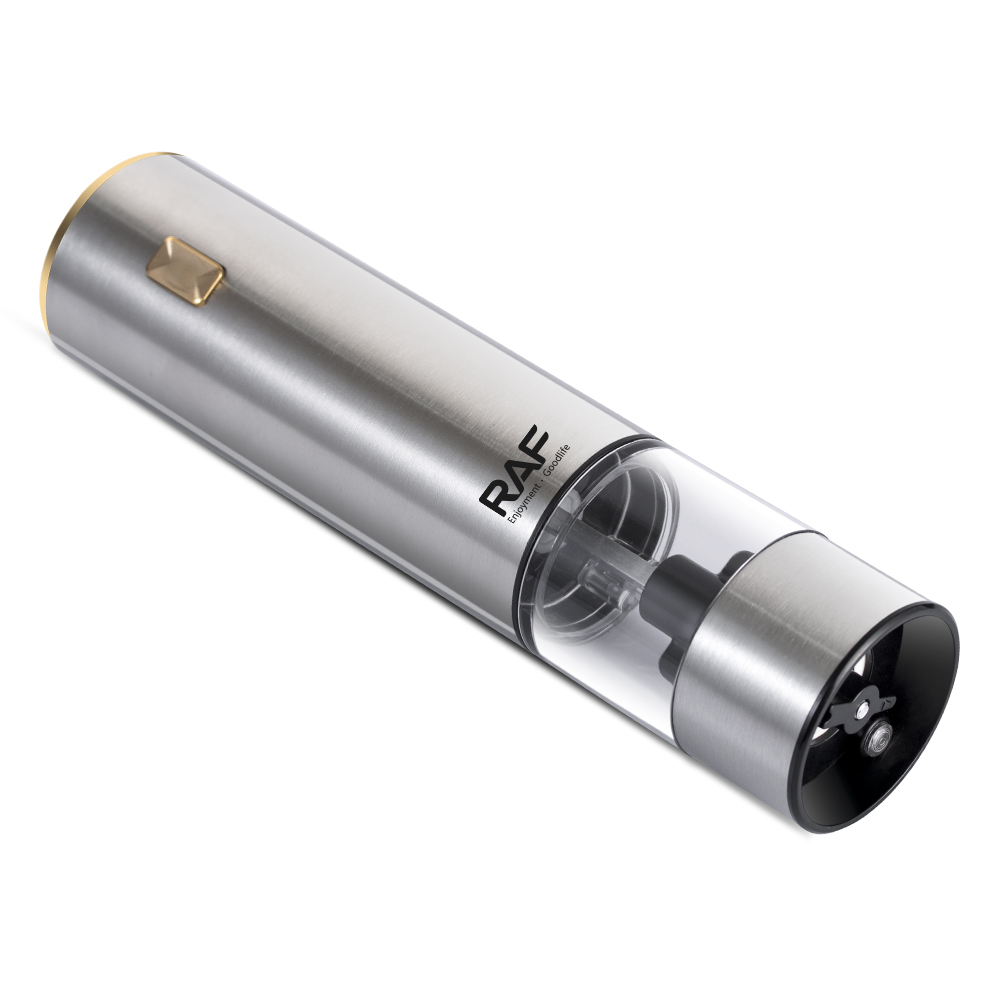 RAF wireless portable home pepper grinder, adjustable precision, transparent and visible, coarse grinding, fine grinding pic 6