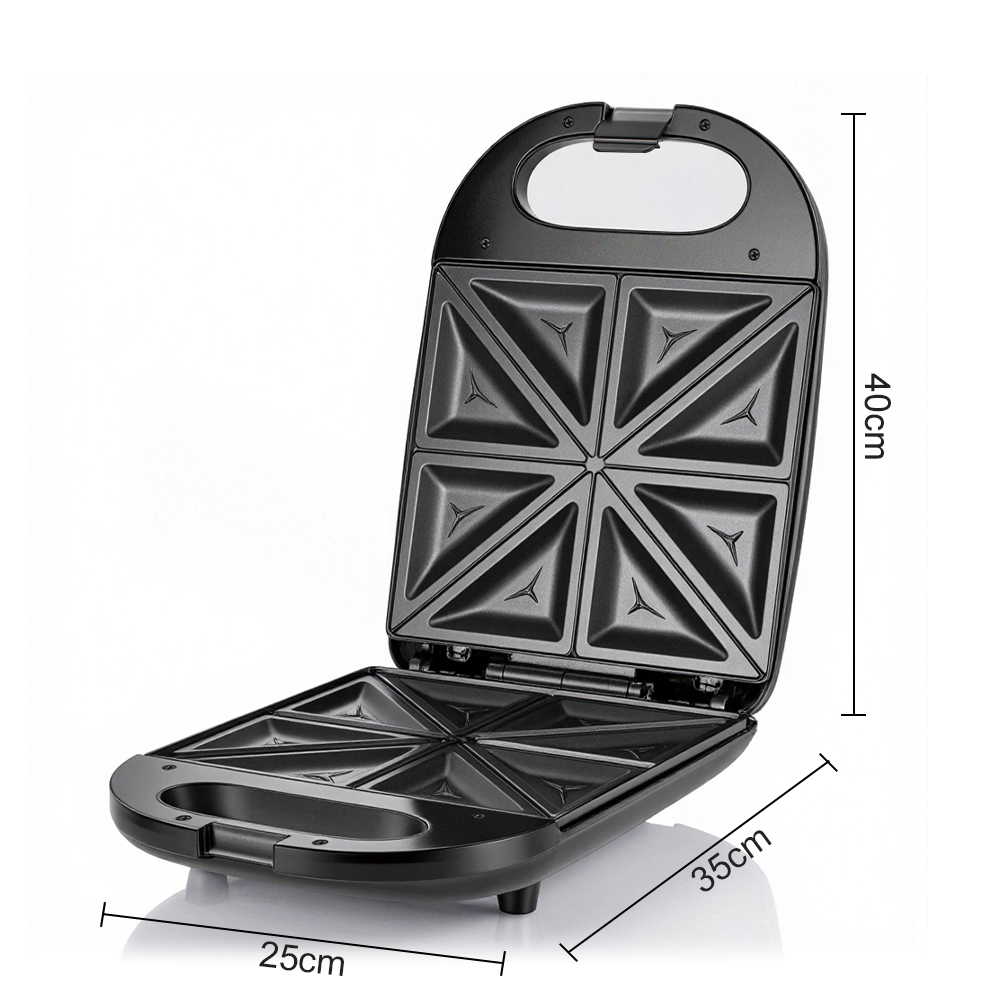 RAF European rules cross-border home breakfast machine deep groove sandwich machine automatic double-sided heating electric baking pan Item Picture