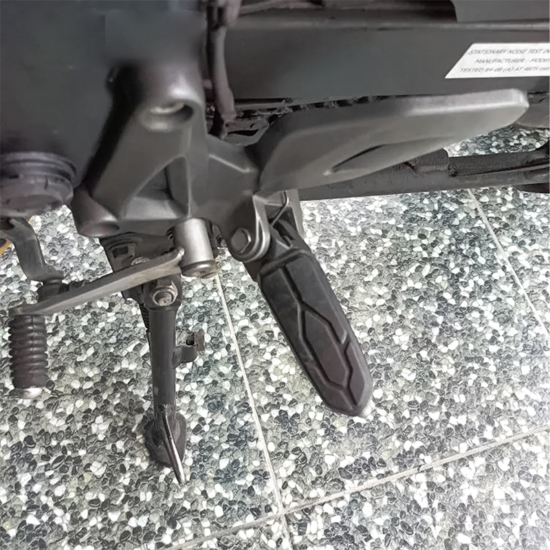Motorcycle pedal for Bajaj Pulsar 200 Hayama FZ-16 front and rear small foot pedal Specification drawing