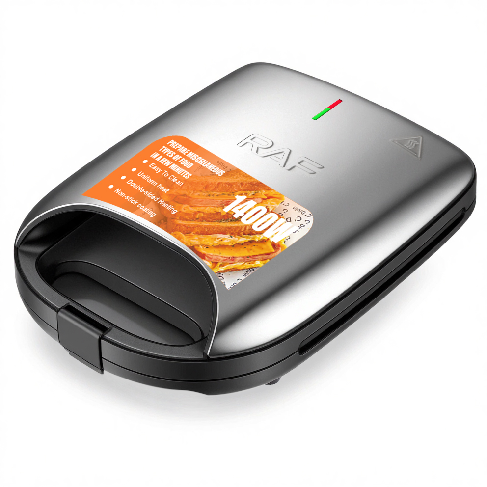 RAF European rules cross-border home breakfast machine stripe cake machine sandwich machine automatic double-sided heating electric baking pan Application Scenario