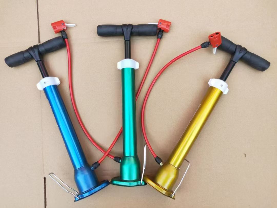 General merchandise air pump portable pump foot pump hand push pump tire balloon full figure