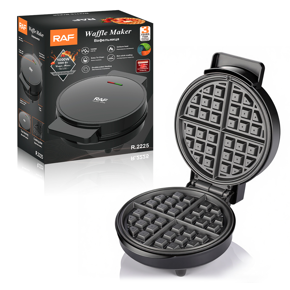 RAF European Home Double-sided heating waffle maker Multi-Function toaster Waffle Breakfast maker Toaster details Picture