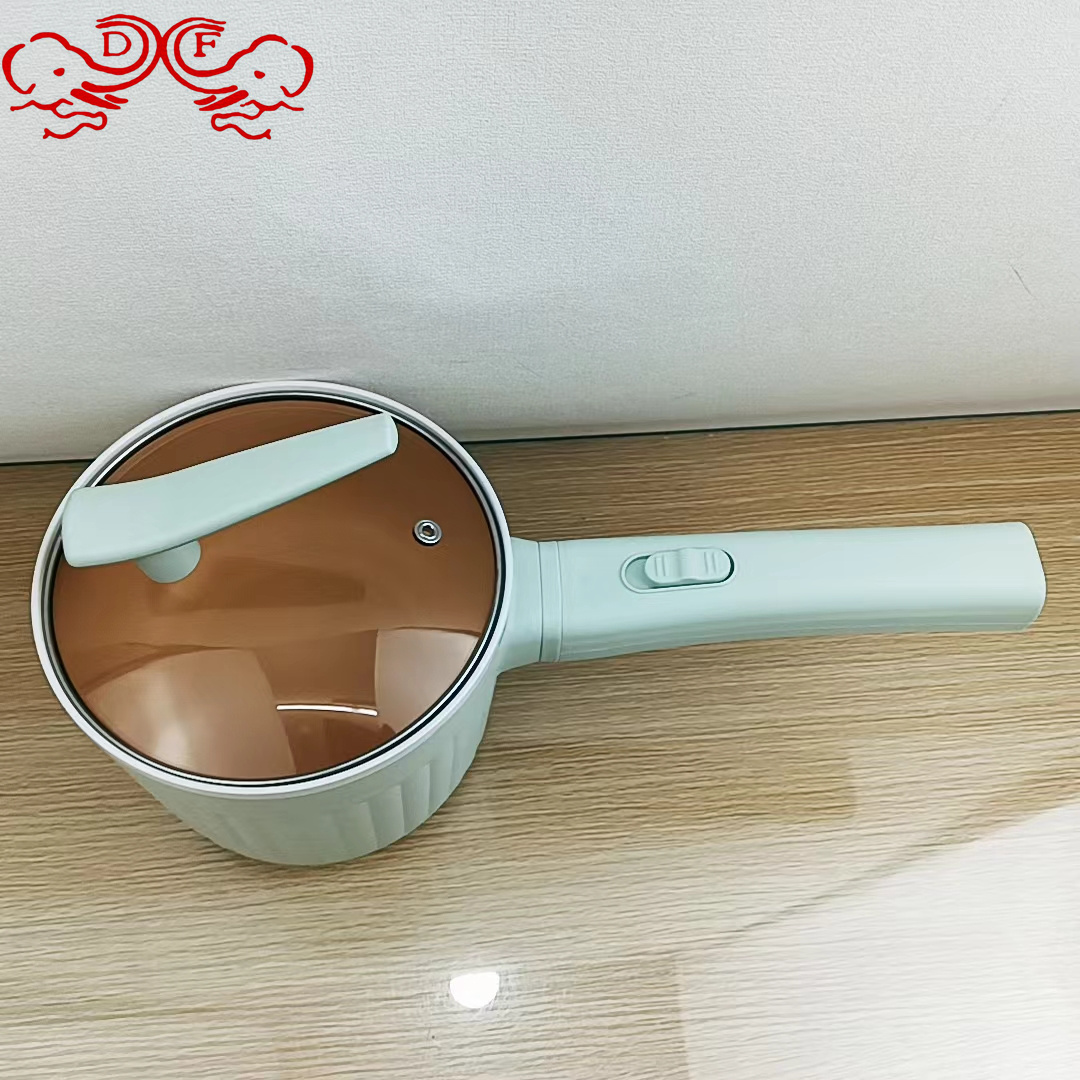 DF99315 electric cooking pot, small multi-functional small electric cooking pot, steaming and cooking integrated dormitory pot, non-stick pot, electric hot pot, DF TRADINGHOUSE details Picture