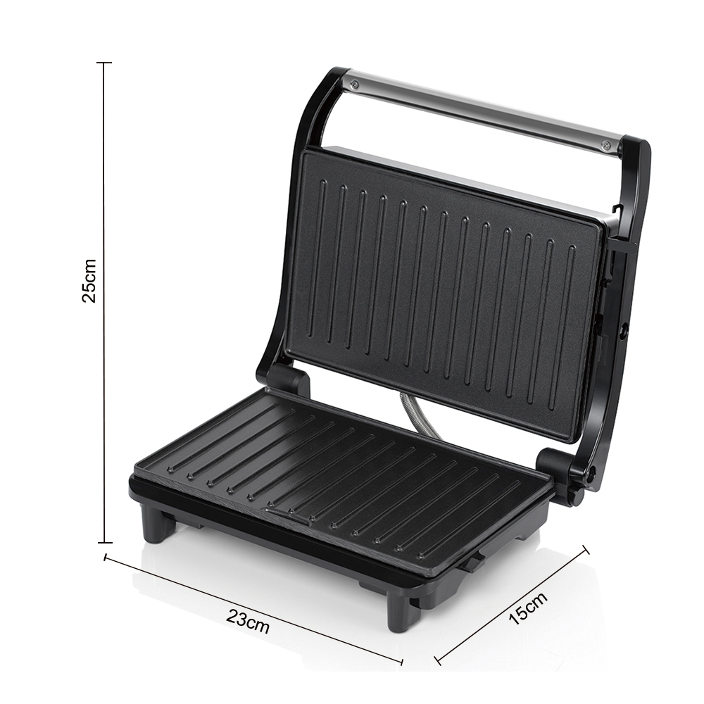 RAF European rules cross-border steak machine Sandwich waffle machine Panini machine Breakfast machine heating on both sides easy to clean Specification drawing
