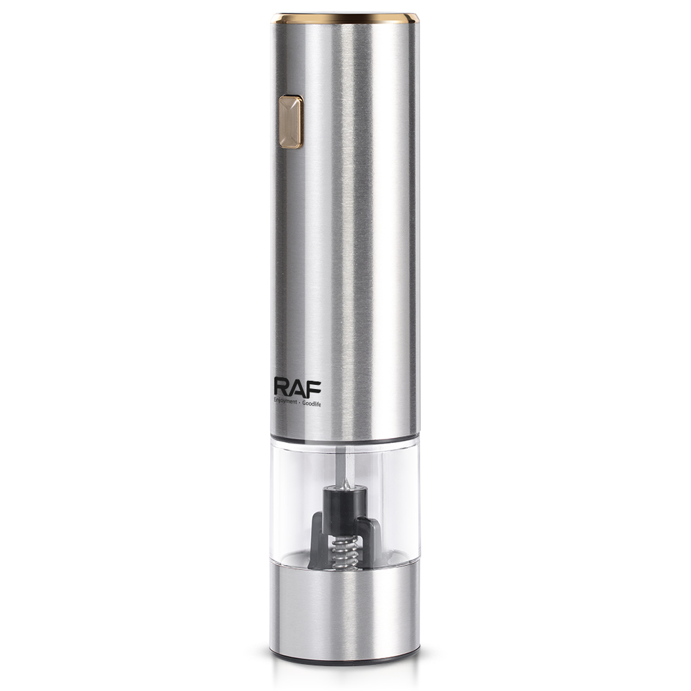 RAF wireless portable home pepper grinder, adjustable precision, transparent and visible, coarse grinding, fine grinding pic 5