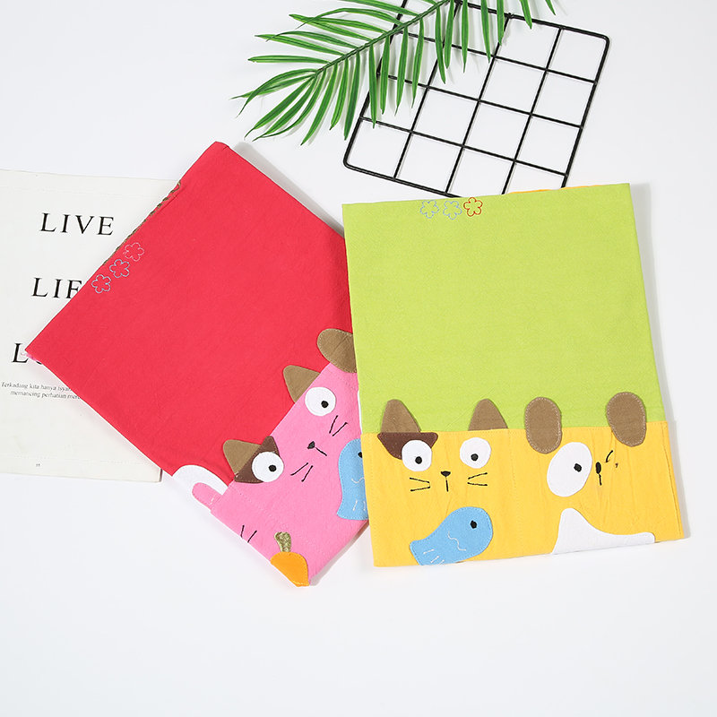 韩版时尚布艺可爱厨房卡通反穿背心成人全棉围裙无袖坎肩防污烘焙花艺画画工作服详情1