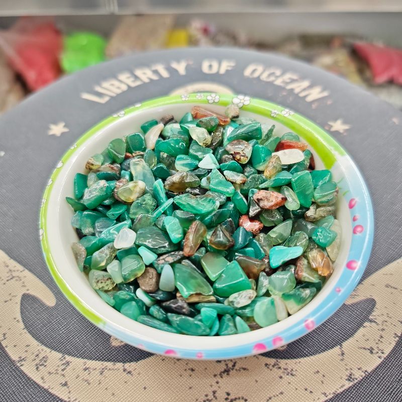 3-6mm natural agate crushed stone, red agate, white agate, blue agate, green agate, aquatic plant agate, fish tank and vase decoration wholesale Application Scenario