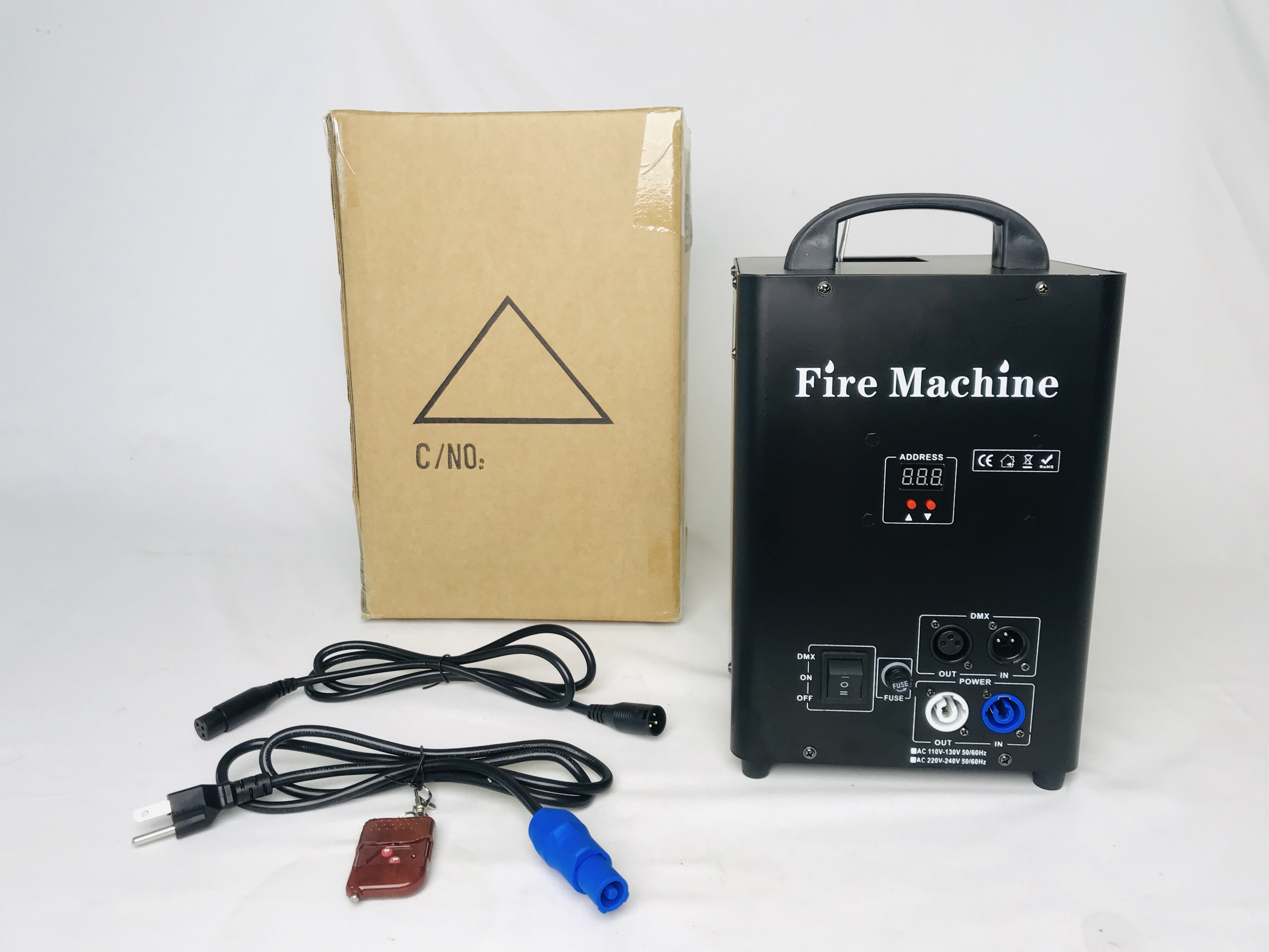 2025 Factory new Stage performance DMX512 control sprinkler concert music festival performance atmosphere special effects flame machine High pressure fire column machine fire machine undefined