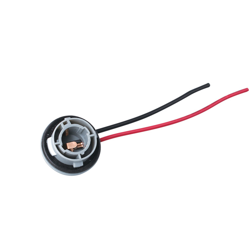 Motorcycle car LED socket cable connector 1156/1157 lamp socket harness single corner double corner lamp holder Specification drawing