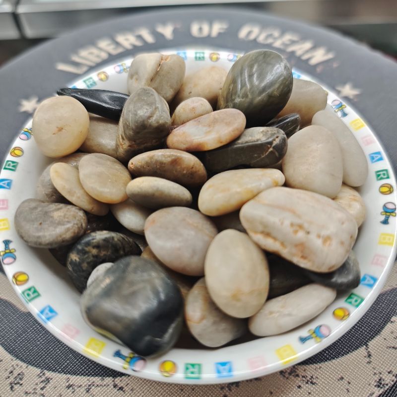 Wholesale of natural stone, rain flower stone, small stone, soft stone, fish tank, vase and decorative ornaments Specification image