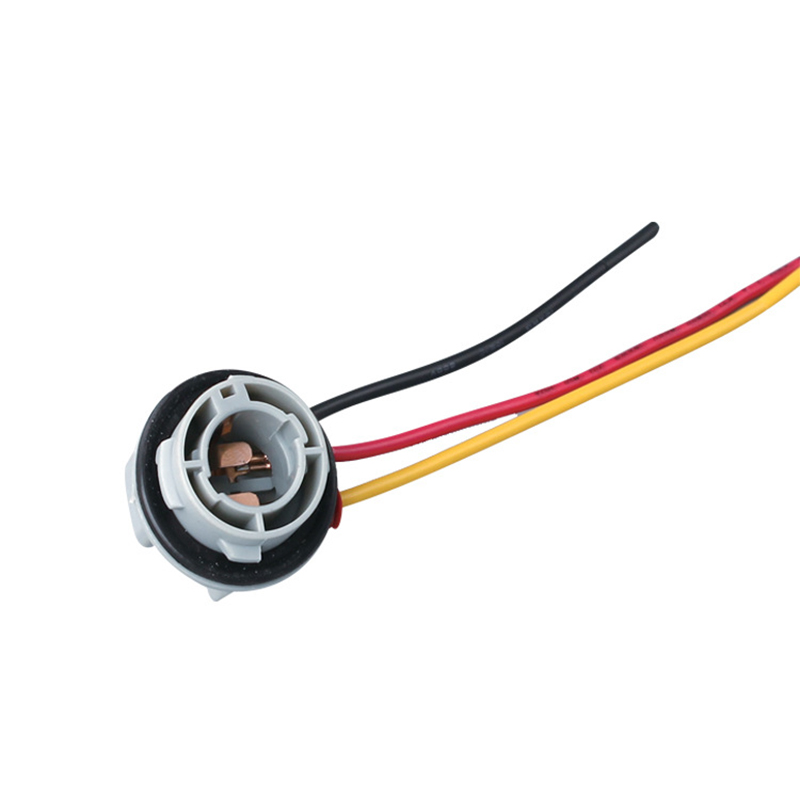 Motorcycle car LED socket cable connector 1156/1157 lamp socket harness single corner double corner lamp holder Application Scenario