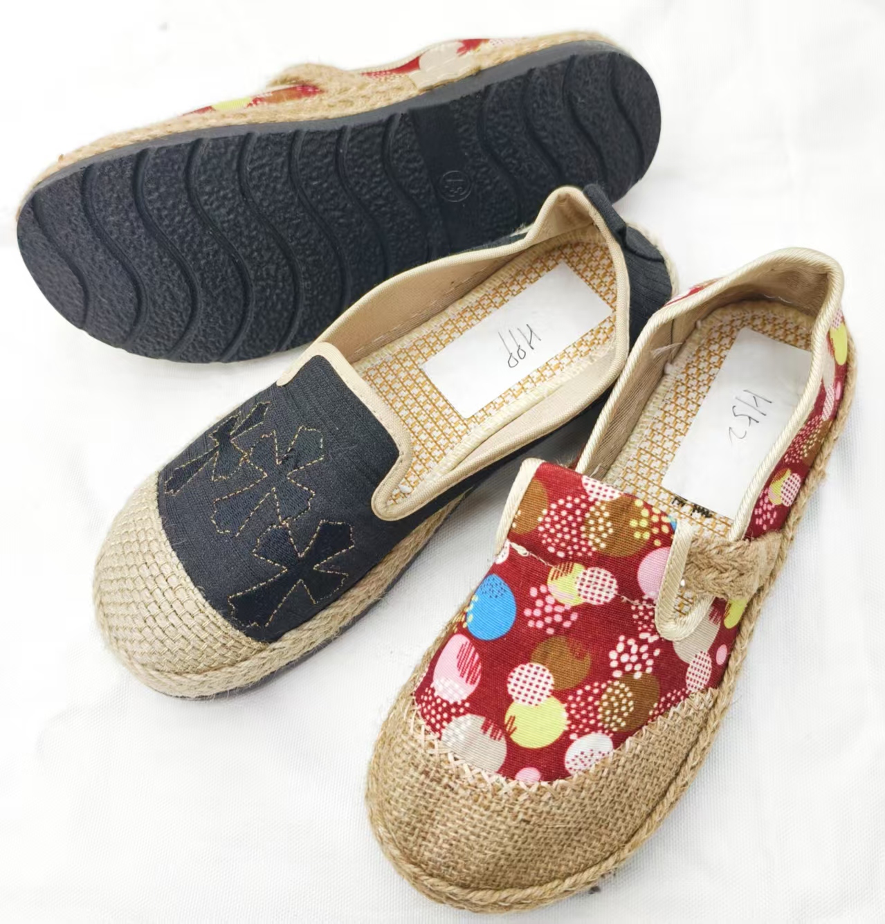 0-7国潮风女式布鞋亚麻布鞋批发零售