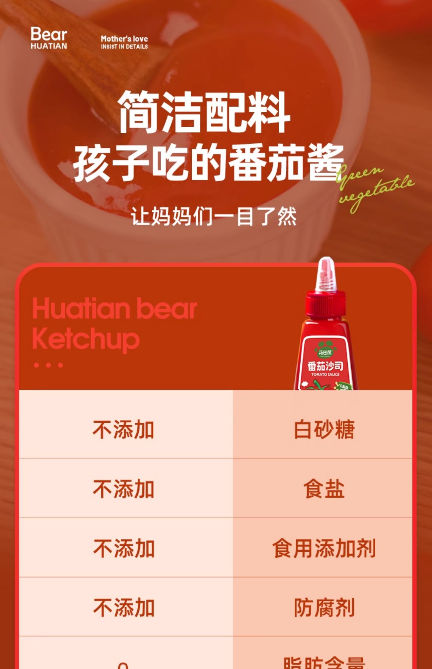 包邮！花田熊番茄沙司250g番茄酱详情9
