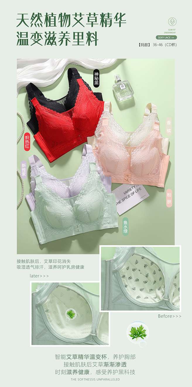 性感调整型文胸女士修身内衣 大码情趣内衣女士时尚修身款 文胸内衣女士修身性感款式