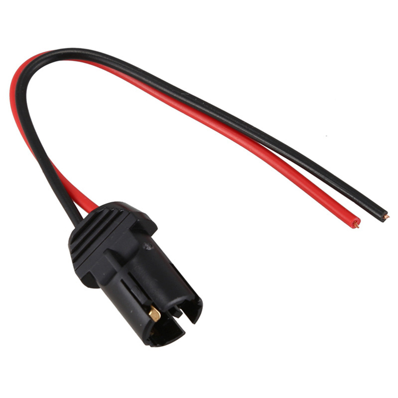 Motorcycle connector Hard rubber instrument lamp width lamp socket female LEDT10 line interface lamp holder Item Picture
