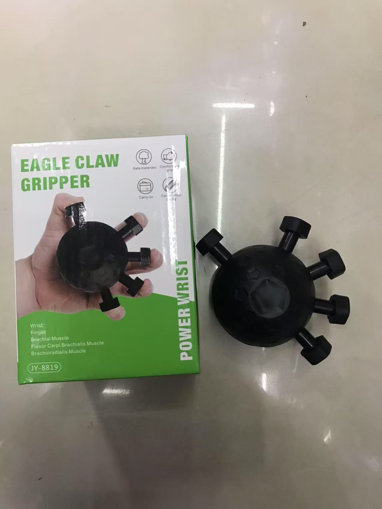 握力器/瑜伽弹力带/指握力機/瑜伽带/健身拉力脚踝套细节图