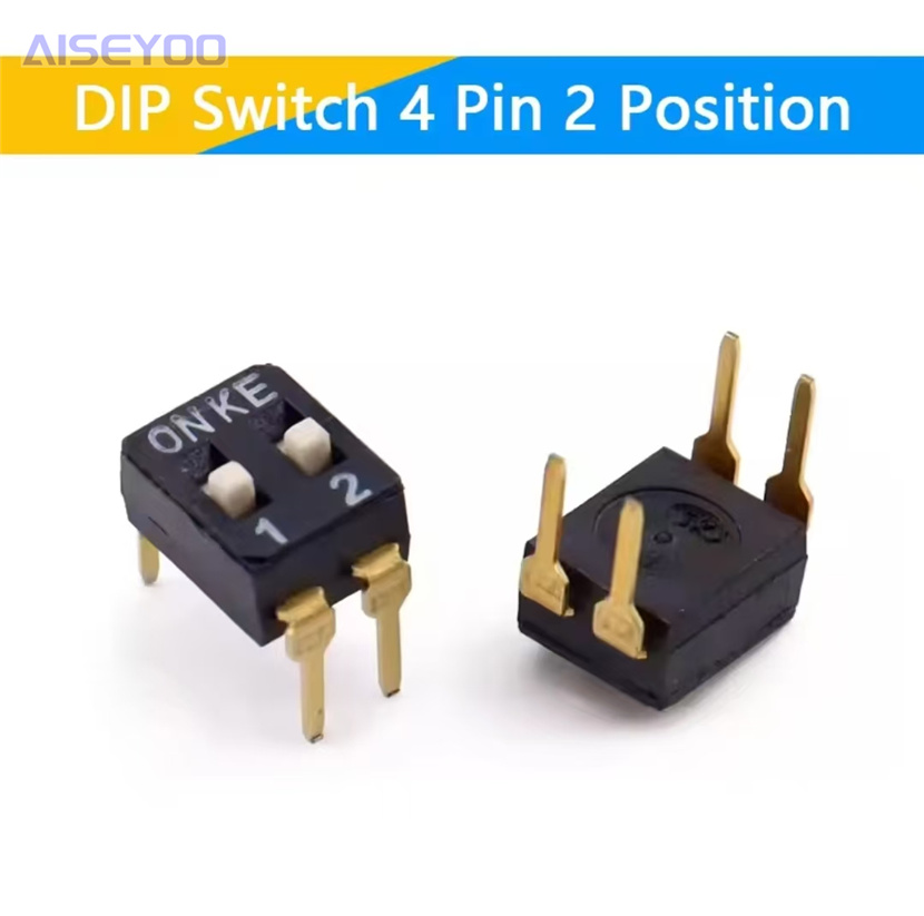 The dip switch moves the flat dip patch/plug at the 1/2P/3/4P/5P/6P/8P positions with a 2.54mm gold-plated pin pic 7