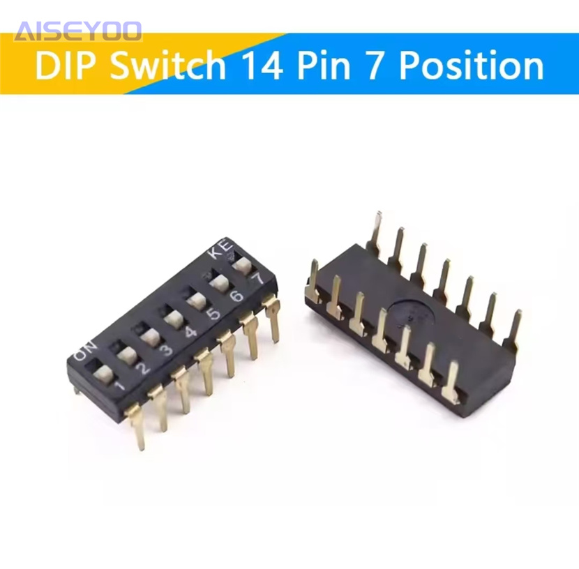 The dip switch moves the flat dip patch/plug at the 1/2P/3/4P/5P/6P/8P positions with a 2.54mm gold-plated pin pic 10