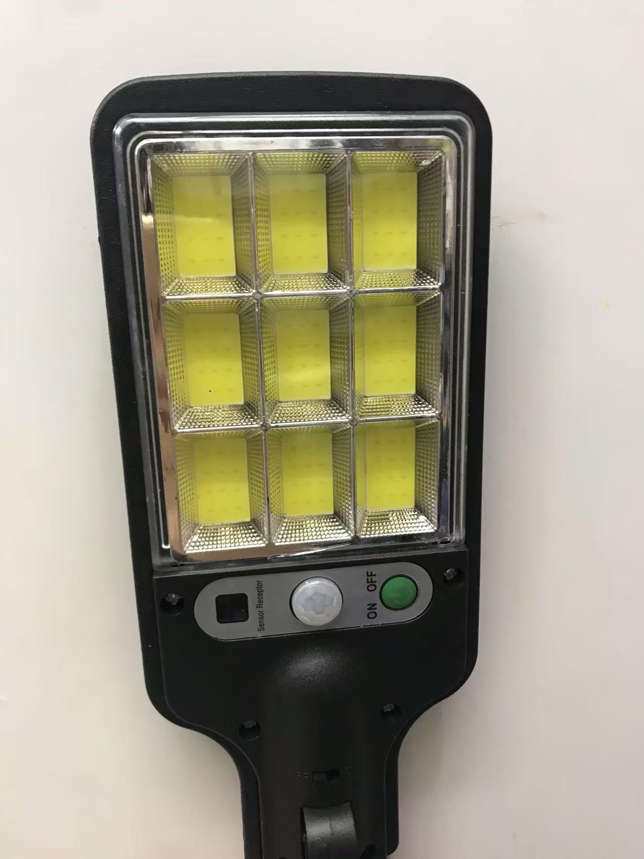 New cross-border outdoor solar street lamps, human-sensing courtyard waterproof garden lamps, light strips, remote control LED wall lamps Item Picture