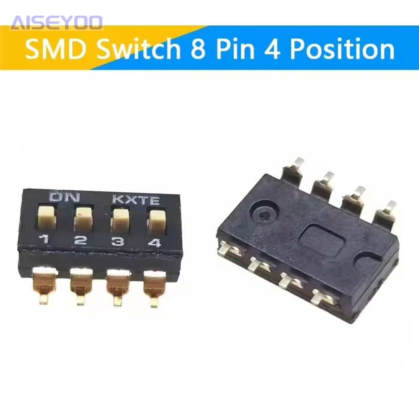 The dip switch moves the flat dip patch/plug at the 1/2P/3/4P/5P/6P/8P positions with a 2.54mm gold-plated pin pic 15