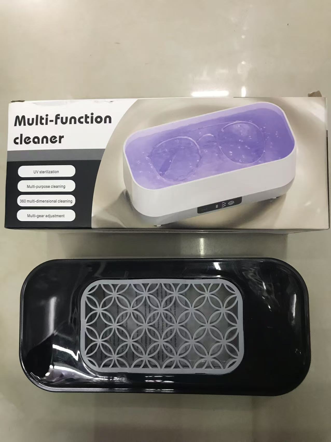眼镜清洗机化妆刷清洗器充电震动式家用大容量首饰美瞳杀菌清洗盒