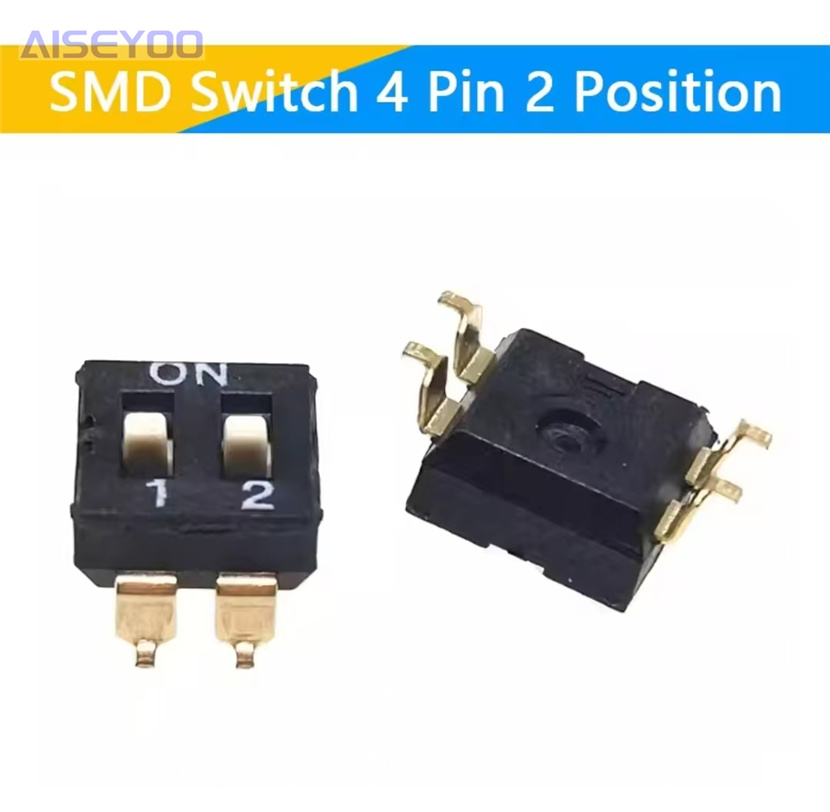 The dip switch moves the flat dip patch/plug at the 1/2P/3/4P/5P/6P/8P positions with a 2.54mm gold-plated pin pic 13