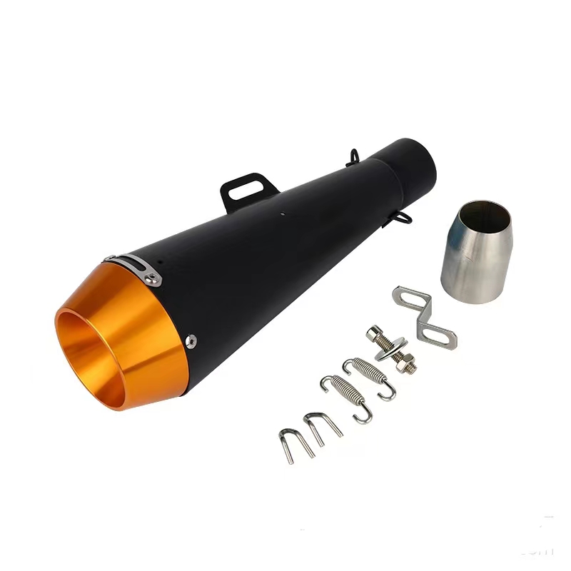 Yamaha TMAX500 motorcycle, Kawasaki K ō ry ū 600, large-displacement M4 exhaust pipe, universal tailpipe, suitable for most models Item Picture