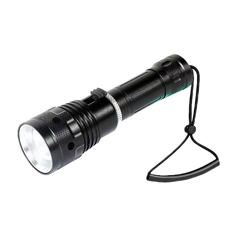 New LED multi-functional diving flashlight charging model 10W white laser waterproof long-range tactical flashlight diving lamp