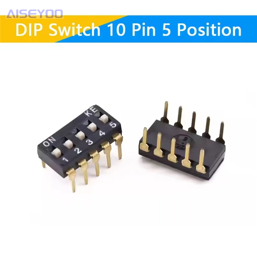 The dip switch moves the flat dip patch/plug at the 1/2P/3/4P/5P/6P/8P positions with a 2.54mm gold-plated pin pic 9