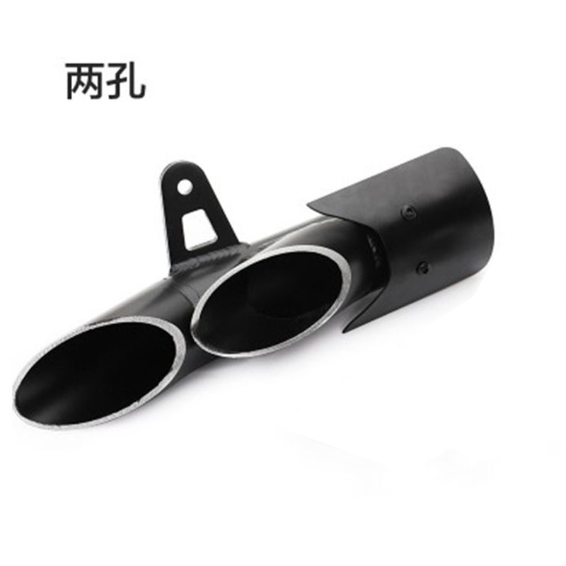 The general exhaust pipe for motorcycle sports cars, the "Little Ninja R6", is a multi-hole and large-displacement street-blowing exhaust pipe with direct exhaust to TOCE Item Picture