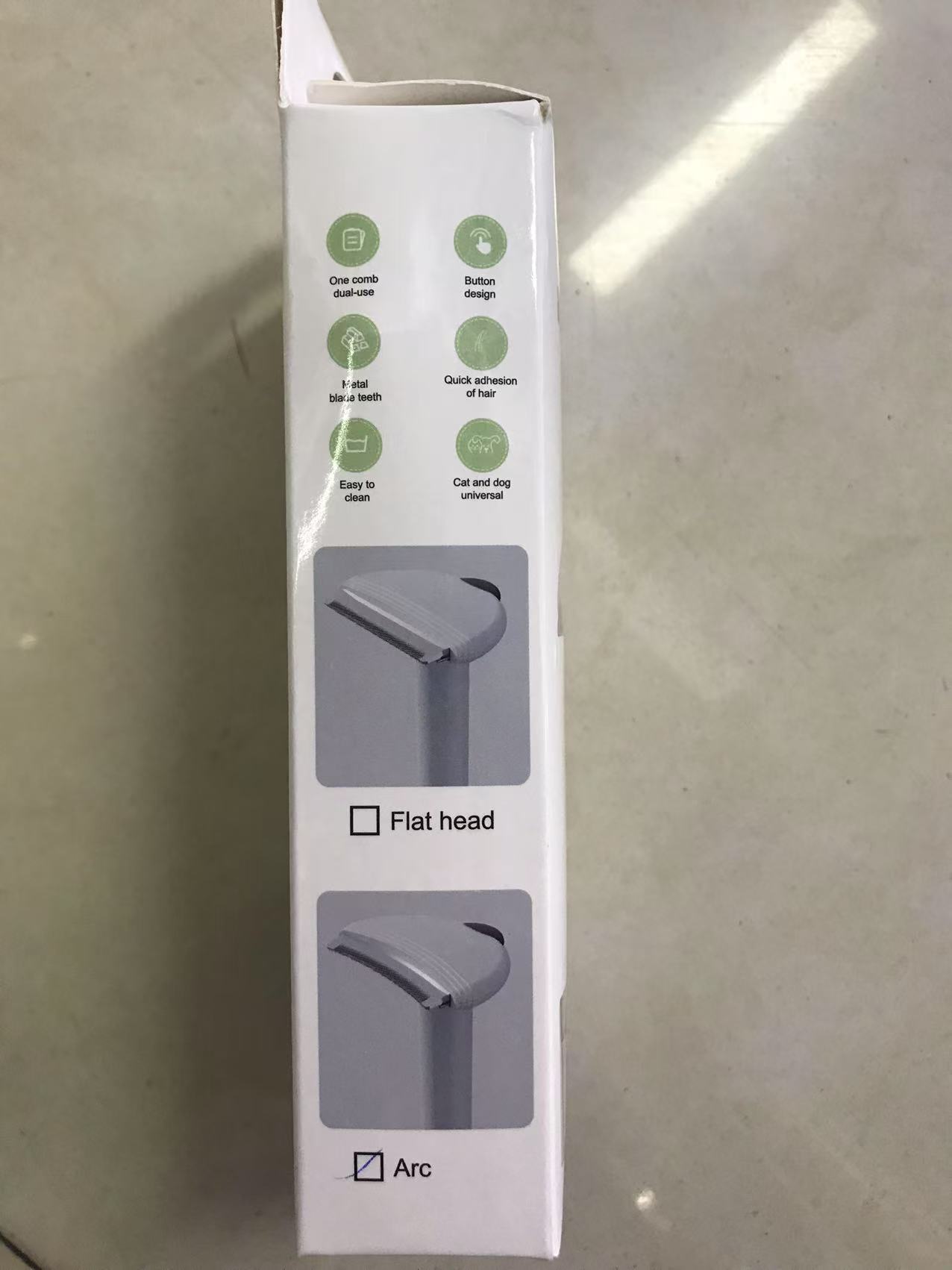 Pet comb, knot comb knife, a special tool for combing cat and dog fur, essential for removing floating fur Specification image