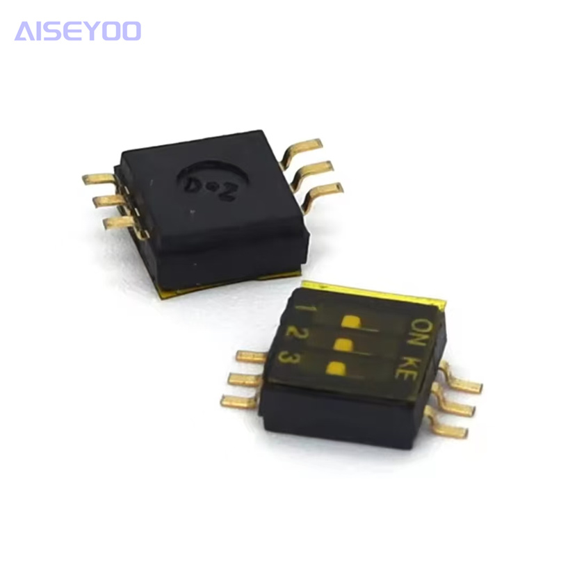 1.27mm pitch dip switch surface mount black gold-plated flat dip code switch 1P, 2P, 3P, 4P, 5P, 6P, 8P, 10P Application Scenario